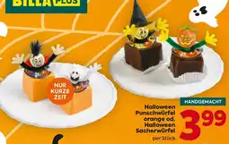 Billa Halloween Punschwürfel orange od. Halloween Sacherwürfel Angebot