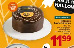 Billa Halloween Sachertörtchen Angebot