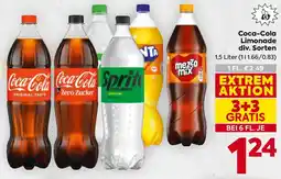 Billa Coca-Cola Limonade Angebot