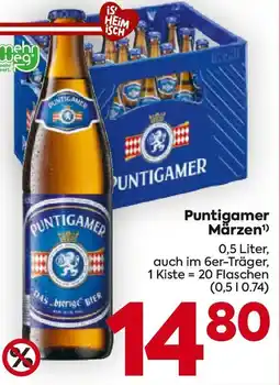 Billa Puntigamer Märzen Angebot