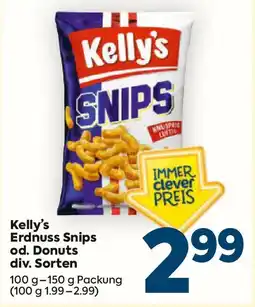 Billa Kelly's Erdnuss Snips Angebot