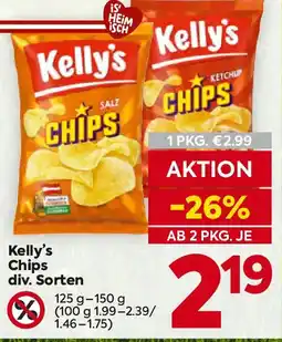 Billa Kelly's Chips Angebot