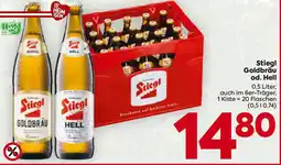 Billa Stiegl Goldbräu od. Hell Angebot