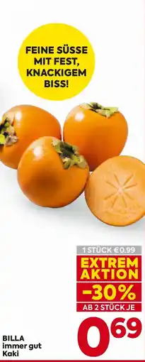 Billa Kaki Angebot