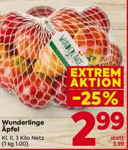 Billa Wunderlinge Äpfel Angebot