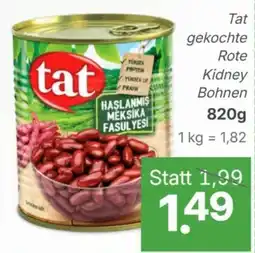 ETSAN Tat gekochte Rote Kidney Bohnen Angebot