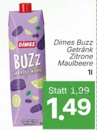 Dimes Buzz Getränk Zitrone Maulbeere