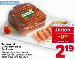 Billa Tannenhof Schwarzwälder Schinken Angebot
