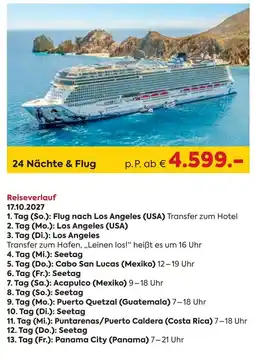 Billa Reisen 24 Nächte & Flug Angebot