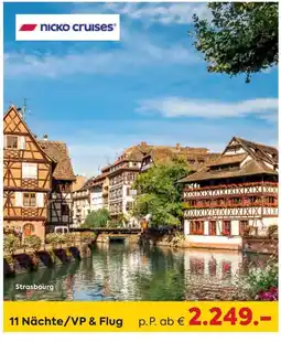 Billa Reisen nicko cruises Strasbourg Angebot