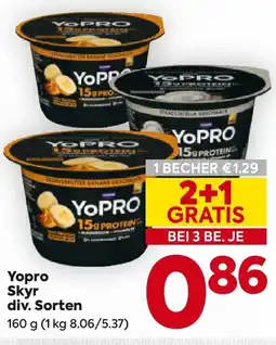 Billa Yopro Skyr Angebot