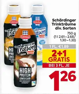 Billa Schärdinger Trinkträume Angebot