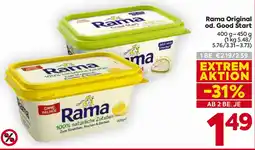 Billa Rama Original od. Good Start Angebot