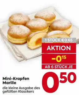 Billa Mini-Krapfen Marille Angebot