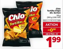 Billa Chio Tortillas Angebot
