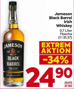 Billa Jameson Black Barrel Irish Whiskey Angebot