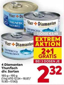 Billa Vier Diamanten Thunfisch Angebot