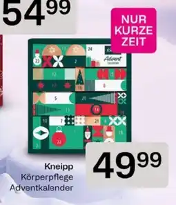 Bipa Kneipp Körperpflege Adventkalender Angebot