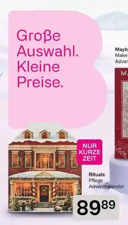 Bipa Rituals Pflege Adventkalender Angebot