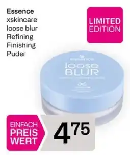 Bipa Essence xskincare loose blur Refining Finishing Puder Angebot
