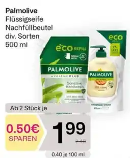 Bipa Palmolive Flüssigseife Nachfüllbeutel Angebot