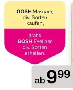 Bipa GOSH Mascara Angebot