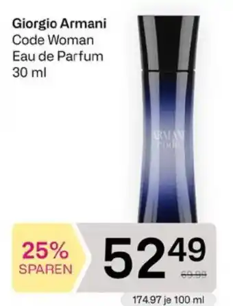 Giorgio Armani Code Woman Eau de Parfum