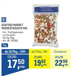 Metro Seafood Market Meeresfrüchte Mix Angebot