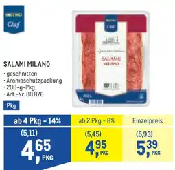 Metro Salami Milano Angebot