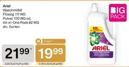 Bipa Ariel Waschmittel Angebot