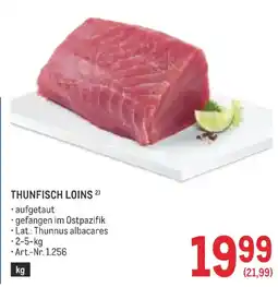 Metro Thunfisch Loins Angebot