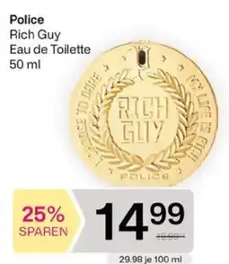 Bipa Police Rich Guy Eau de Toilette Angebot