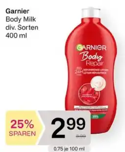 Bipa Garnier Body Milk Angebot