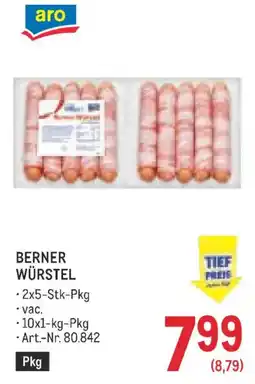 Metro Berner Würstel Angebot