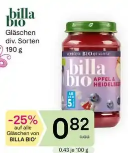 Bipa billa bio Apfel & Heidelbeere Angebot