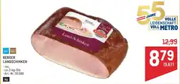 Metro Berger Landschinken Angebot