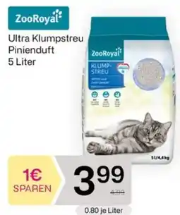 Bipa ZooRoyal Ultra Klumpstreu Pinienduft Angebot