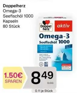 Bipa Doppelherz Omega-3 Seefischöl 1000 Kapseln Angebot