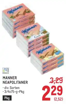 Metro Manner Neapolitaner Angebot