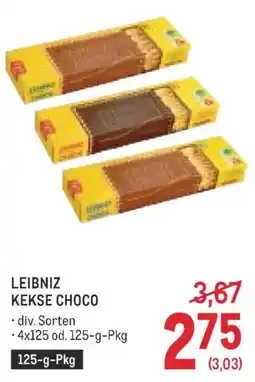 Metro Leibniz Kekse Choco Angebot