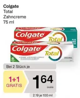 Bipa Colgate Total Zahncreme Angebot