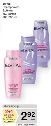 Bipa Elvital Shampoo od. Spülung Angebot