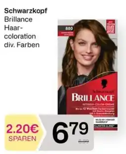 Bipa Schwarzkopf Brilliance Haar-coloration Angebot
