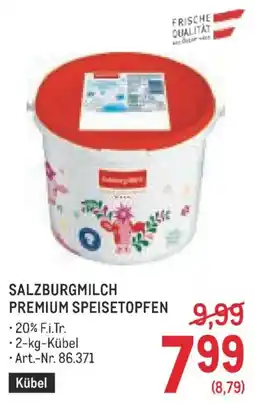Metro Salzburgmilch Premium Speisetopfen Angebot