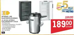 Metro BE COOL Getränke-Kühlschrank Party Cooler Angebot