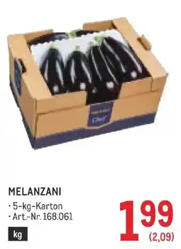 Metro Melanzani Angebot