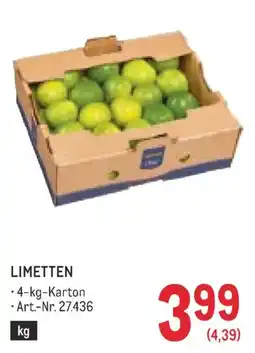 Metro Limetten Angebot