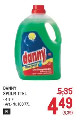 Metro Danny Spülmittel Angebot