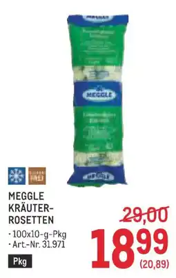 Metro Meggle Kräuter-Rosetten Angebot