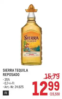 Metro Sierra Tequila Reposado Angebot